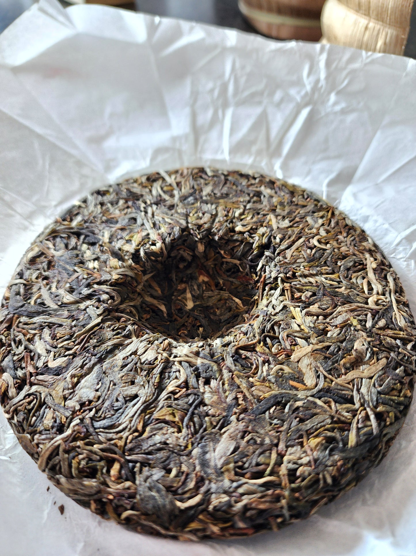 Yibang Mountain Ancient Tree Mansong Sheng Pu'erh Spring 2024 -25g