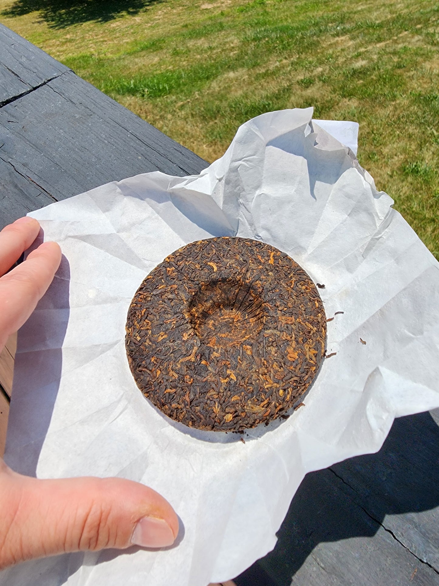 PREORDER 2014 Brown Mountain Shou 'Ripe' Pu'erh tea cake 100g