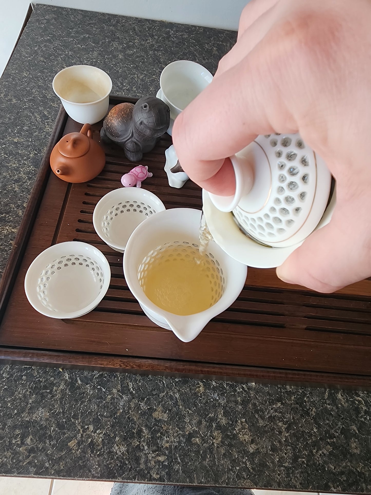 Gongfu Tea Set - Rice Grain Design